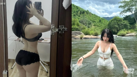 Liếm bím hồng non của hotgirl xinh